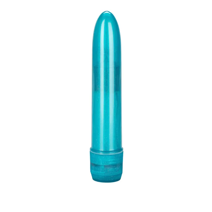 Vibrators California Exotic Novelties Mini Pearlessence Vibrator Sky Blue 45 Inches Hard Vibrator for Pleasurable Stimulation