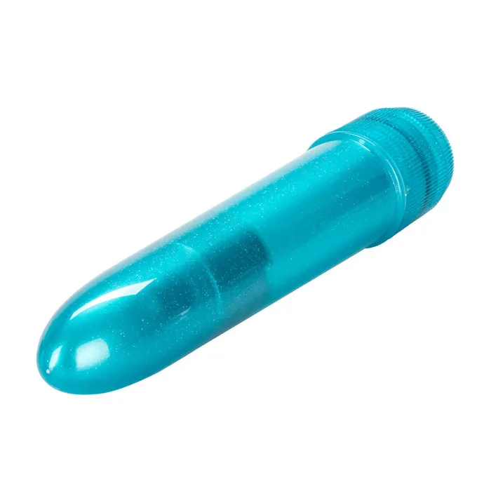 Vibrators California Exotic Novelties Mini Pearlessence Vibrator Sky Blue 45 Inches Hard Vibrator for Pleasurable Stimulation