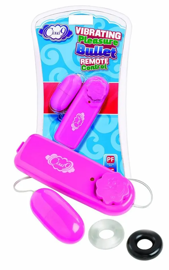 Vibrators Cloud 9 Novelties Cloud 9 Vibrating Pleasure Bullet Pink