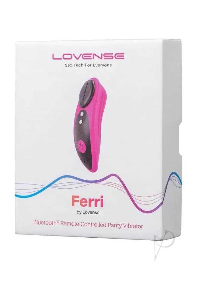 Vibrators Hytto Pte Ltd lovense Lovense Ferri PinkBlack Magnetic Panty Vibrator for Discreet Pleasure Anywhere Vibrators Hytto Pte Ltd lovense Lovense Ferri PinkBlack Magnetic Panty Vibrator for Discreet Pleasure Anywhere