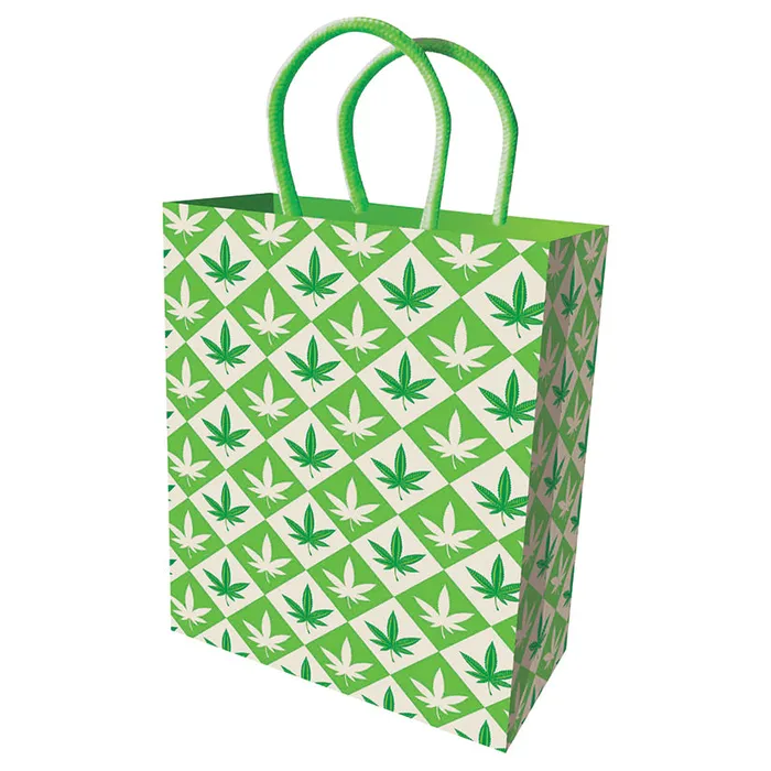 Vibrators Little Genie Cannabis Diamonds Gift Bag