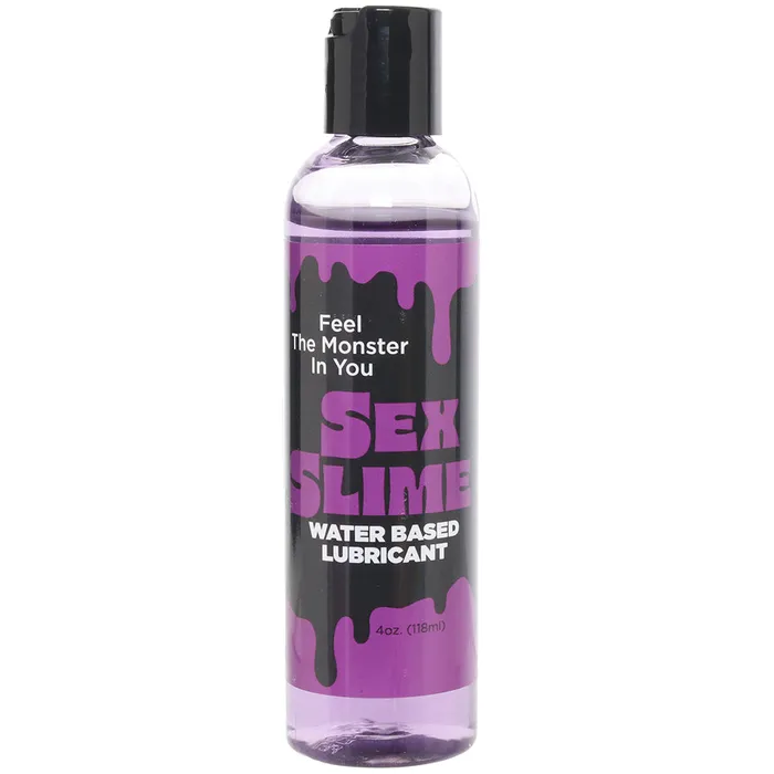 Vibrators Little Genie Purple Sex Slime Water Based Lube in 4oz118ml