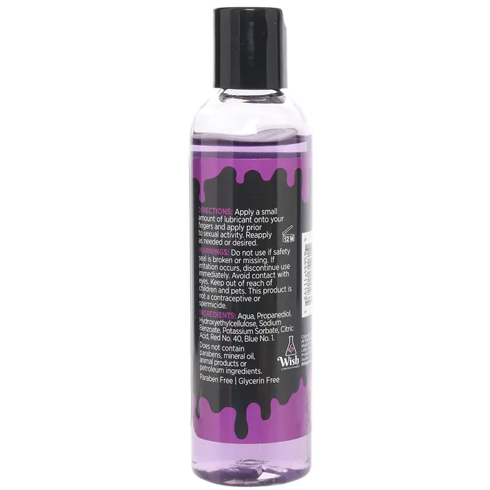 Vibrators Little Genie Purple Sex Slime Water Based Lube in 4oz118ml