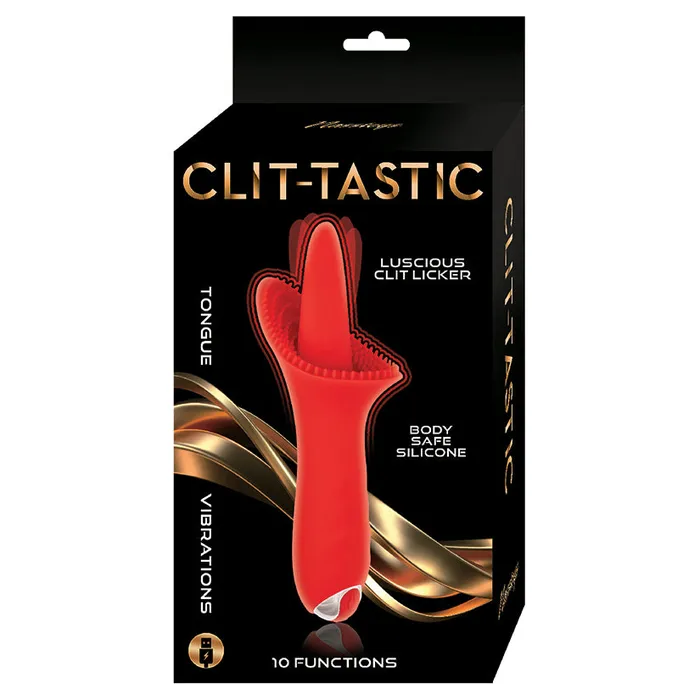 Vibrators NASSTOYS ClitTastic Luscious Clit LickerRed