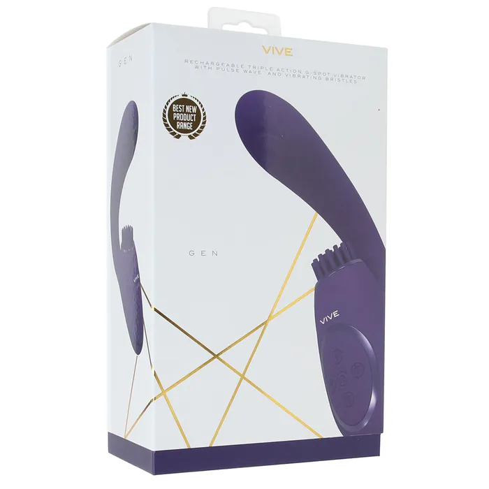 Vibrators Shots Toys Gen Triple GSpot Pulse Vibe