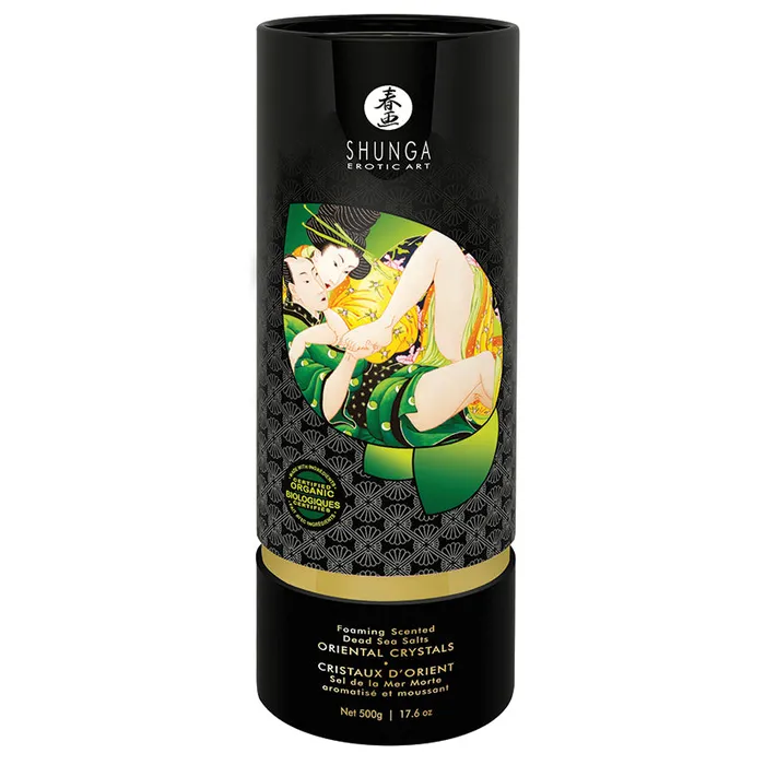 Vibrators Shunga Oriental Crystals Bath SaltsLotus Flower 176oz SHUNGA