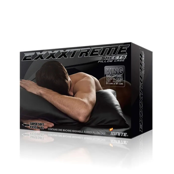 Vibrators SI Novelties EXXXTREME SHEETS PILLOW CASE KING