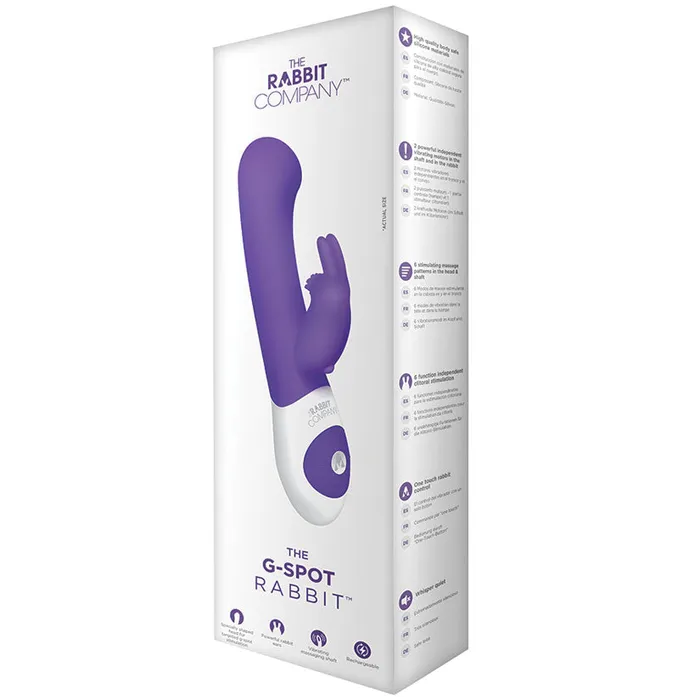 Vibrators THE RABBIT CO The GSpot RabbitPurple 8