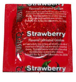 Vibrators TRUSTEX CONDOMS Trustex Strawberry Flavored Condoms Deliciously Safe and Pleasurable