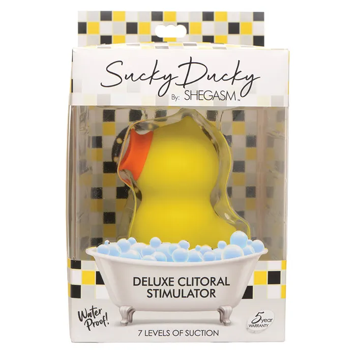 Vibrators XR Brands Shegasm Sucky Ducky Deluxe Clit Stimulator