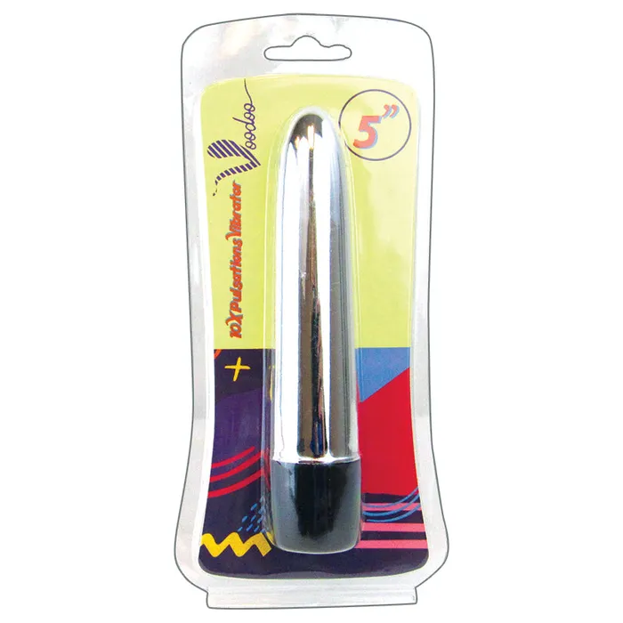 Voodoo 10X Pulsations VibratorSilver 5 VOODOO Vibrators