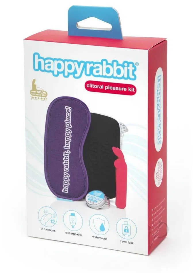 Wevibe Female Sex Toys Happy Rabbit 4Piece Clitoral Pleasure Kit