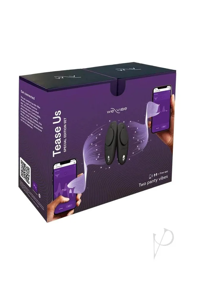 WeVibe Tease Us Special Edition Set Dual Moxie Panty Vibrators for OntheGo Pleasure Wevibe Female Sex Toys WeVibe Tease Us Special Edition Set Dual Moxie Panty Vibrators for OntheGo Pleasure Wevibe Female Sex Toys