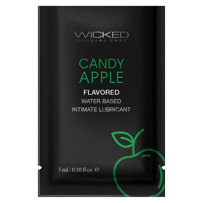 WICKED SENSUAL Dildos Wicked Aqua Candy Apple Foil 3ml