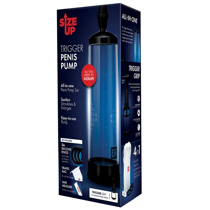 XGen Male Sex Toys Size Up Trigger Penis Pump XGen Male Sex Toys Size Up Trigger Penis Pump