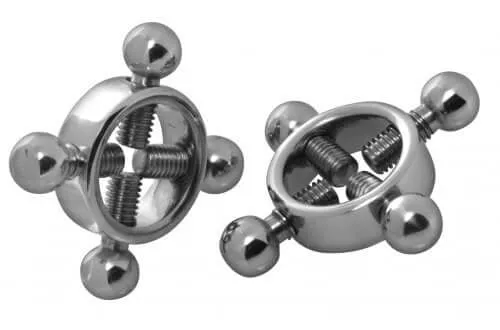 XR Brands Anal Master Series Rings Of Fire Nipple Press Set