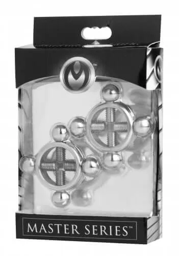 XR Brands Anal Master Series Rings Of Fire Nipple Press Set