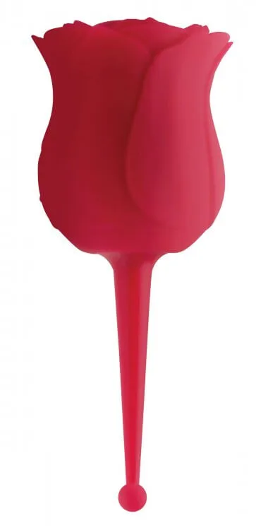 XR Brands Bloomgasm The Rose Buzz DualEnded AirStim Rose Unleash Your Sensuality Vibrators