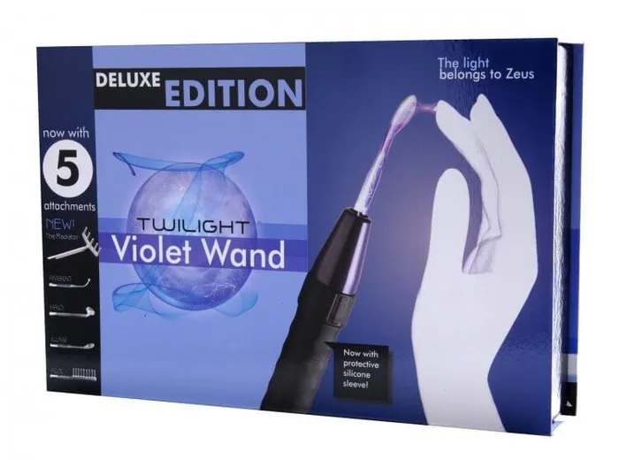 XR Brands Couples Zeus Deluxe Edition Twilight Violet Wand Kit