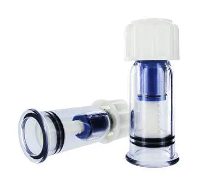 XR Brands Female Sex Toys Size Matter 2 Max Twist Nipple Suckers