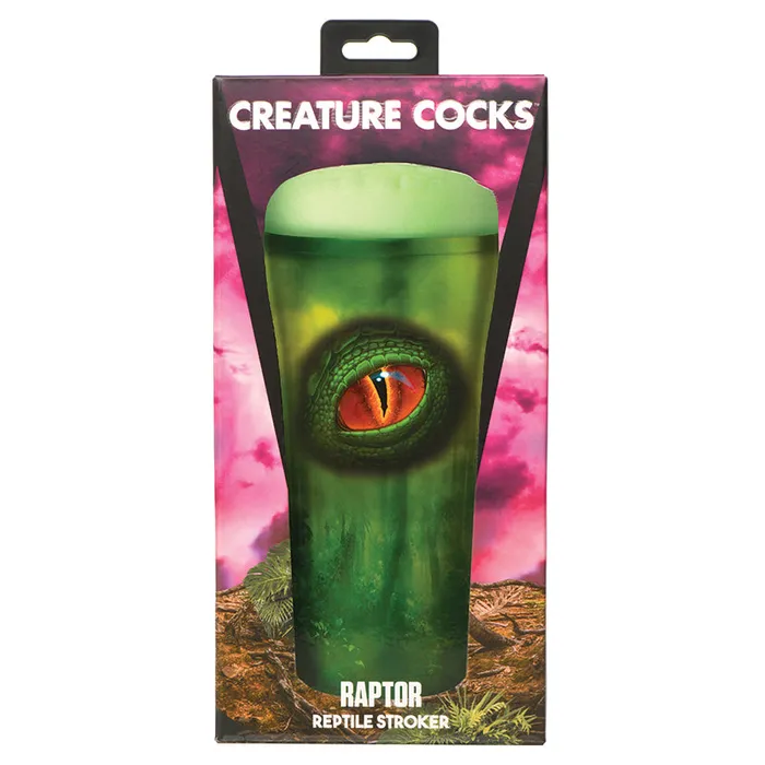 XR Brands Male Sex Toys Creature Cocks Raptor Reptile Stroker
