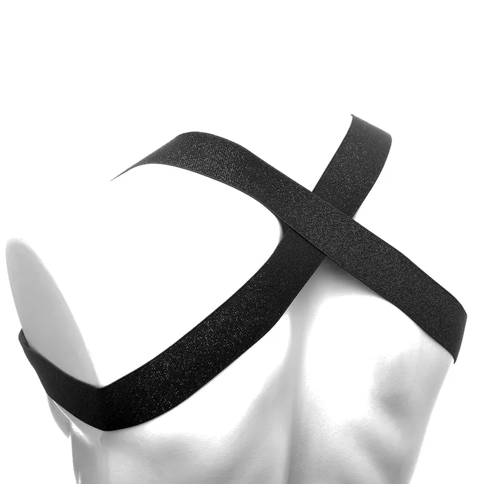 XR Brands Master Series Rave Harness Elastic Chest Harness M Female Sex Toys