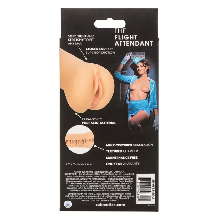 Cheap Thrills the Flight Attendant Calexotics Dildos Cheap Thrills the Flight Attendant Calexotics Dildos