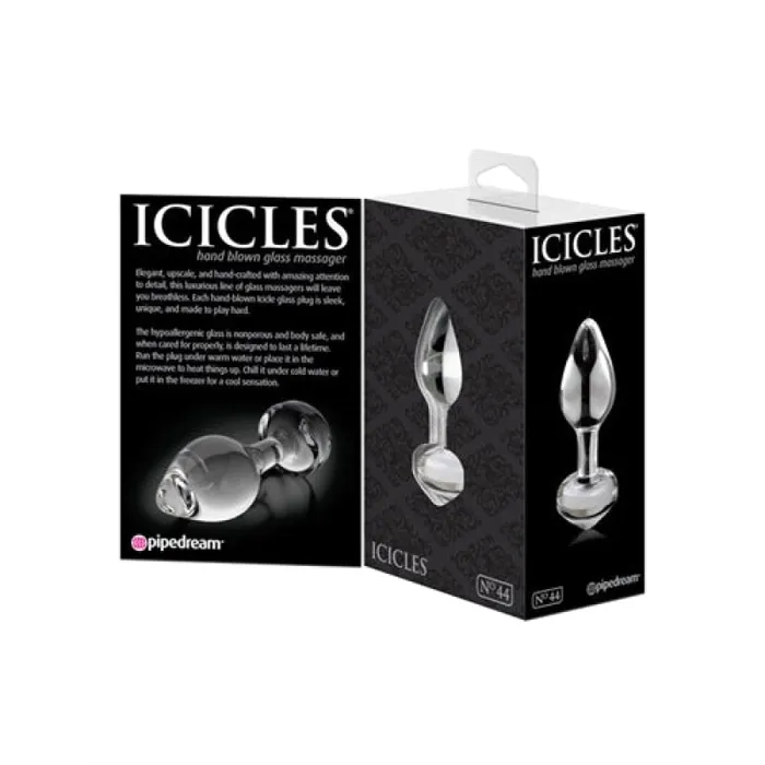 Dildos Pipedream Icicles No 44 Clear Dildos Pipedream Icicles No 44 Clear
