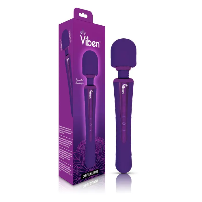 MyPleasure Vibrators Obsession Violet Intense Wand Massager MyPleasure Vibrators Obsession Violet Intense Wand Massager